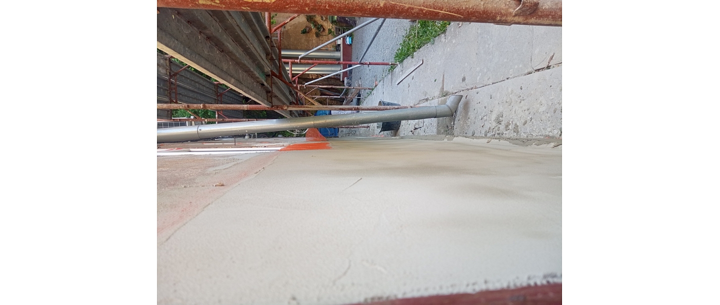 Facade works
